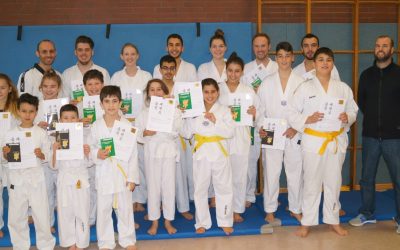 Gürtelprüfung 18.11.2017