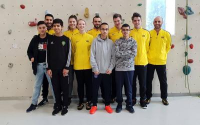 Kletterausflug der Jugendlichen und Erwachsenen 2018