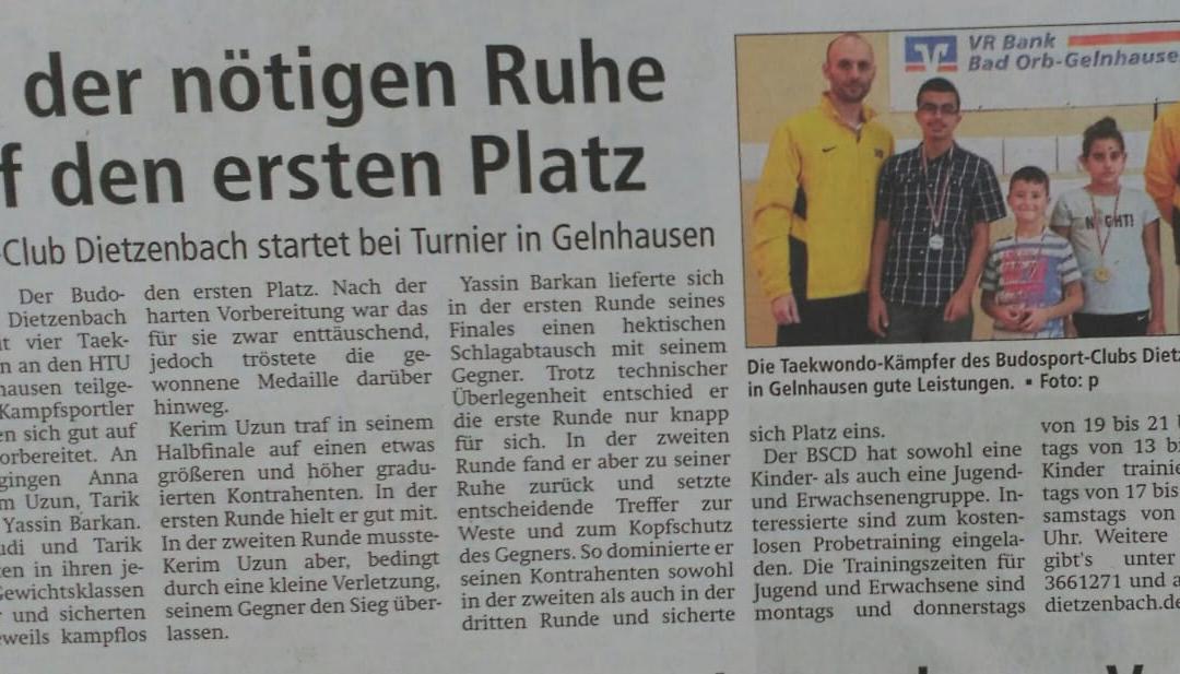 HTU – Open 2018 Gelnhausen