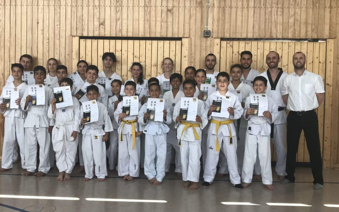 Gürtelprüfung Juni 2019