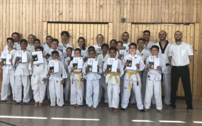 Gürtelprüfung Juni 2019