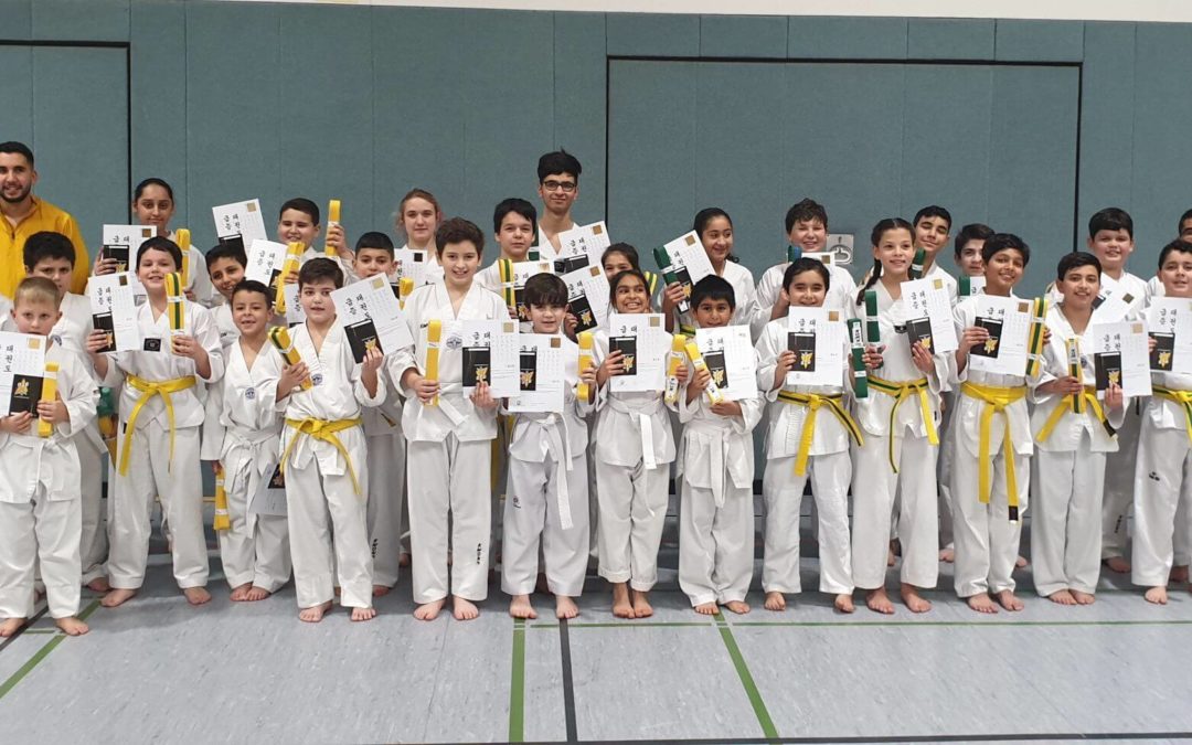 Gürtelprüfung Dezember 2019