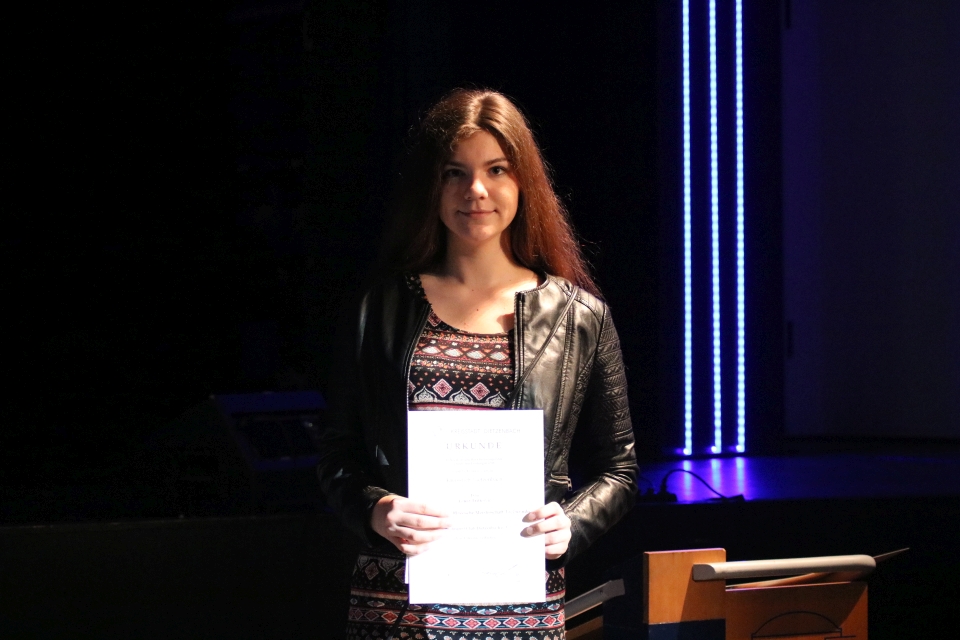 Sportlerehrung für Laura Trifkovic